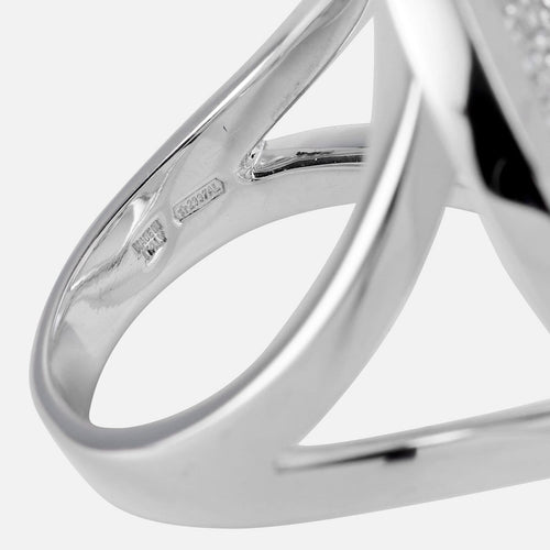 Bague 52 Bvlgari Bvlgari - Bague en or blanc et diamants 58 Facettes 235