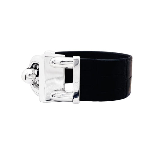 Montre Van Cleef & Arpels Cadenas - Montre en acier et cuir 58 Facettes 35618