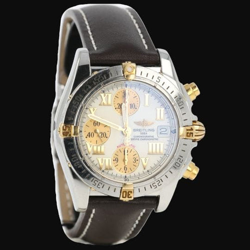 Montre Breitling Chrono Cockpit - Montre en or jaune et acier 58 Facettes MT46209