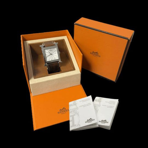 Montre Hermès Heure H - Montre en acier 58 Facettes MT46106