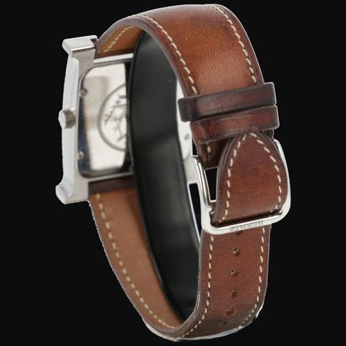 Montre Hermès Heure H - Montre en acier 58 Facettes MT46106