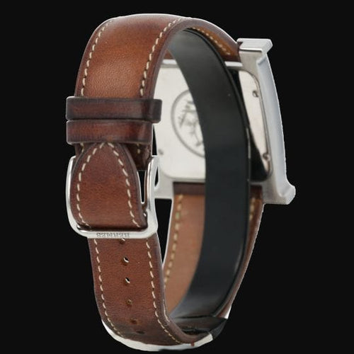 Montre Hermès Heure H - Montre en acier 58 Facettes MT46106