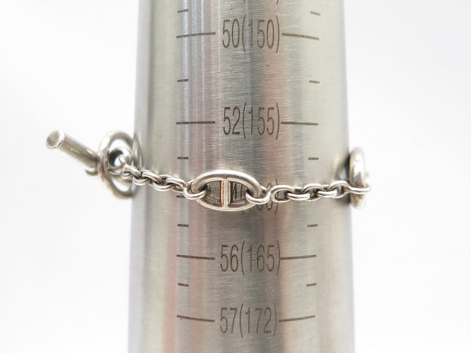 Bracelet Hermès Farandole - Bracelet Chaîne d'Ancre en argent 925 58 Facettes 274931