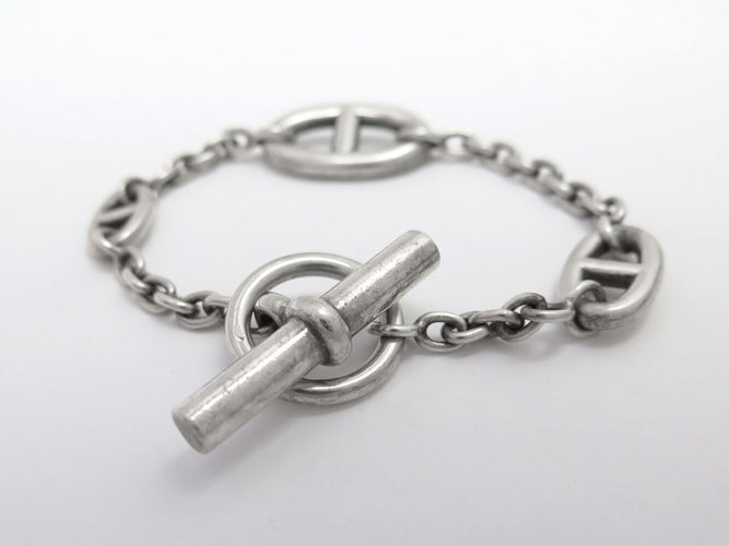 Bracelet Hermès Farandole - Bracelet Chaîne d'Ancre en argent 925 58 Facettes 274931