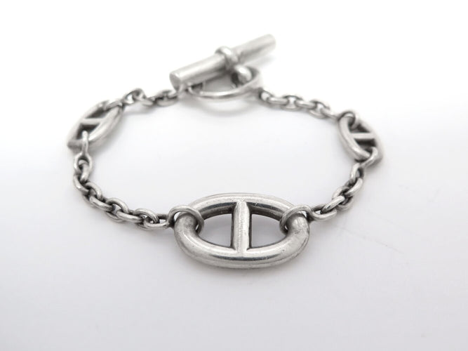 Bracelet Hermès Farandole - Bracelet Chaîne d'Ancre en argent 925 58 Facettes 274931