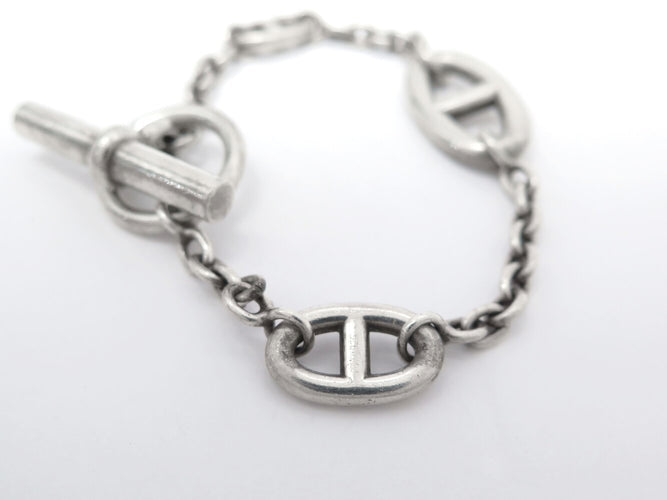 Bracelet Hermès Farandole - Bracelet Chaîne d'Ancre en argent 925 58 Facettes 274931