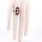 Bague 54 Art déco - Bague en platine, diamants, onyx et corail 58 Facettes AN613 P22 (05519)