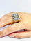 Bague 56 Art Déco - Bague en or 14 carats, diamants et rubis 58 Facettes Q384B
