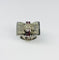 Bague 56 Art Déco - Bague en or 14 carats, diamants et rubis 58 Facettes Q384B