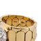 Bague 61 Bague vintage en or jaune 18 kt avec diamant 58 Facettes AN641 '(003119)
