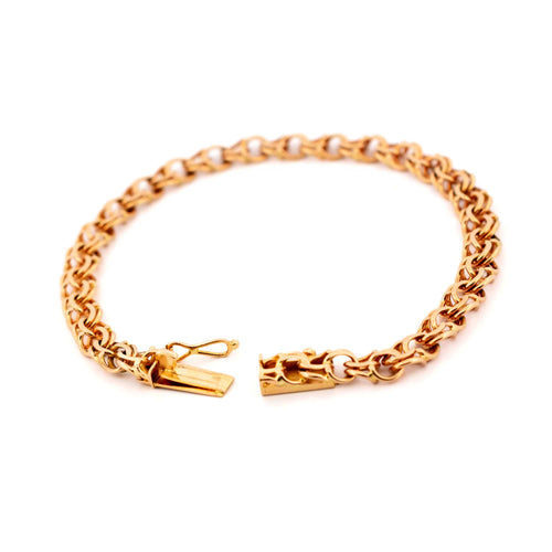 Bracelet Bracelet Bismarck vintage en or 14 carats 58 Facettes F75BC1C94A99496FA109C8316E27C718
