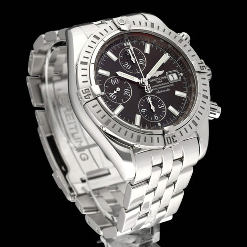 Montre Breitling Chronomat Evolution - Montre automatique en acier 58 Facettes BTL/CHM/178