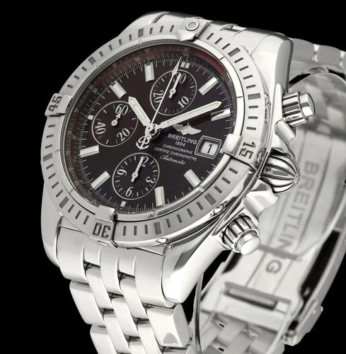 Montre Breitling Chronomat Evolution - Montre automatique en acier 58 Facettes BTL/CHM/178