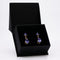 Boucles d'oreilles Boucles d'oreilles en or jaune 14 ct, tanzanites, saphirs et diamants 58 Facettes E012