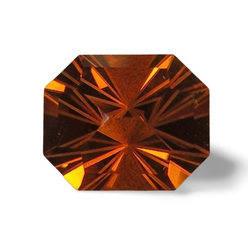 Bague Citrine du Brésil – 6.05 carats, Taille Seewatch 58 Facettes #25-113-CRSPCS