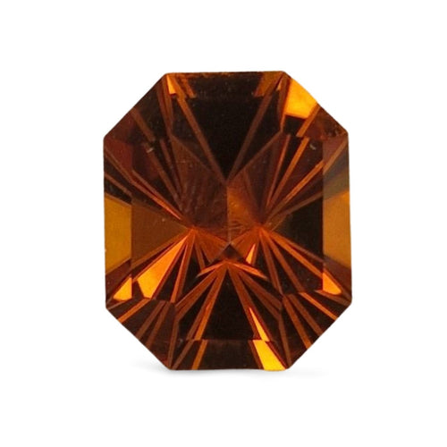 Bague Citrine du Brésil – 6.05 carats, Taille Seewatch 58 Facettes #25-113-CRSPCS