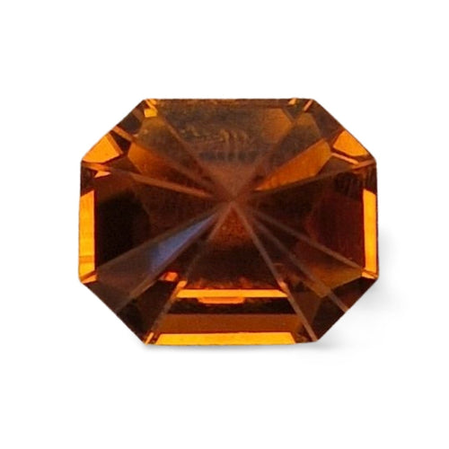 Bague Citrine du Brésil – 6.05 carats, Taille Seewatch 58 Facettes #25-113-CRSPCS