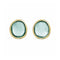 Boucles d'oreilles AITCHES Love More - Boucles d'oreilles en or 18K et saphirs verts 58 Facettes GER1041GN
