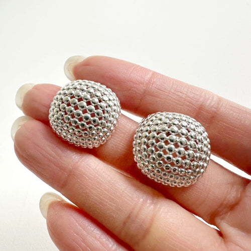 Boucles d'oreilles AITCHES - Jullie Cushion Earrings in 925 Silver 58 Facettes