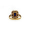Bague 54 Art Déco - Bague en or jaune, platine, saphirs et diamants 58 Facettes 260136R