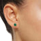 Boucles d'oreilles AITCHES - Boucles d’oreilles Asscher en or 18K et émeraudes 58 Facettes GER1051YG
