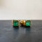 Boucles d'oreilles AITCHES - Boucles d’oreilles Asscher en or 18K et émeraudes 58 Facettes GER1051YG