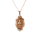 Pendentif Belle Époque - Pendentif porte-souvenir en or rose et perles 58 Facettes