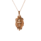 Pendentif Belle Époque - Pendentif porte-souvenir en or rose et perles 58 Facettes