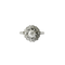 Bague Bague marguerite Art déco en platine, or gris et diamants 58 Facettes