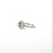 Bague 61 Bague marguerite Art déco en platine, or gris et diamants 58 Facettes
