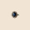 Bague 50 Bague marguerite vers 1960 en or blanc, saphir et diamants 58 Facettes