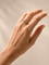 Bague 60 Alliance américaine - Bague en or blanc et diamants 58 Facettes