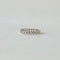 Bague 60 Alliance américaine - Bague en or blanc et diamants 58 Facettes