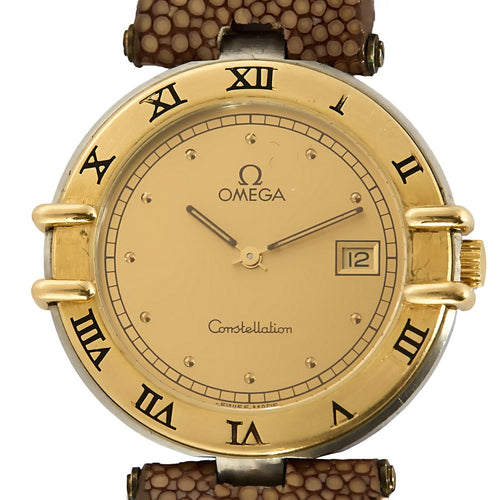 Montre Omega Constellation - Montre en or jaune 18K et acier 58 Facettes A0734