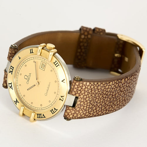 Montre Omega Constellation - Montre en or jaune 18K et acier 58 Facettes A0734