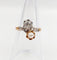 Bague 52.5 Bague toi et moi antique en or rose 18k, diamant et perle 58 Facettes A07225