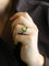 Bague 54 Pomellato Shéhérazade - Bague en or jaune et blanc, péridot et diamants 58 Facettes 1274.3