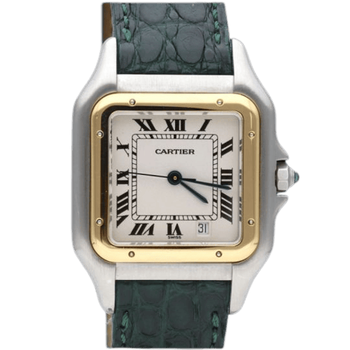 Montre Cartier Panthère - Montre en or jaune et acier 58 Facettes MT46656