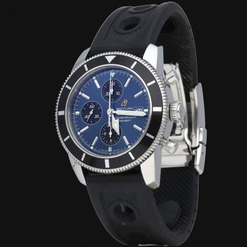 Montre Breitling Superocean - Montre chronographe en acier 58 Facettes MT46124