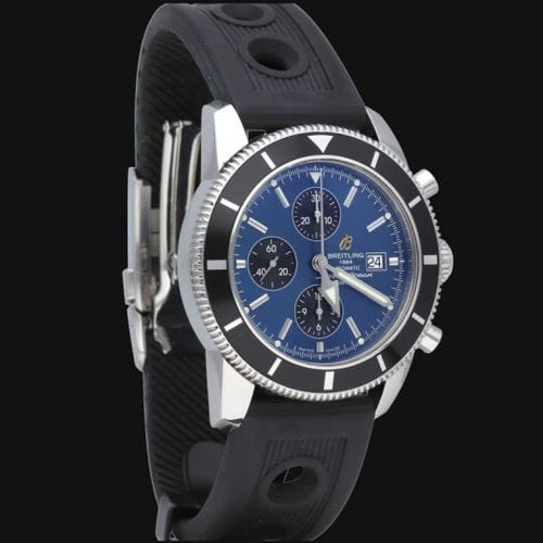 Montre Breitling Superocean - Montre chronographe en acier 58 Facettes MT46124