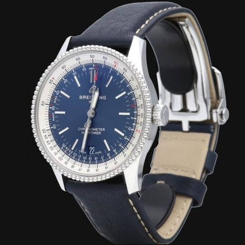 Montre Breitling Navitimer - Montre automatique 38 mm en acier 58 Facettes MT46164