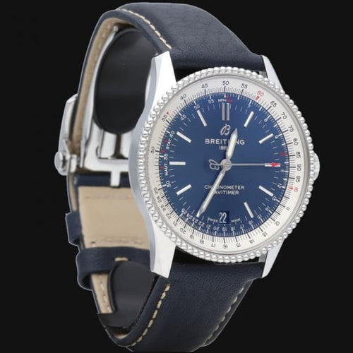 Montre Breitling Navitimer - Montre automatique 38 mm en acier 58 Facettes MT46164