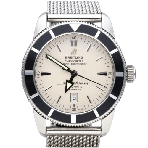 Montre Breitling Superocean Heritage - Montre automatique 46 mm en acier 58 Facettes MT46161