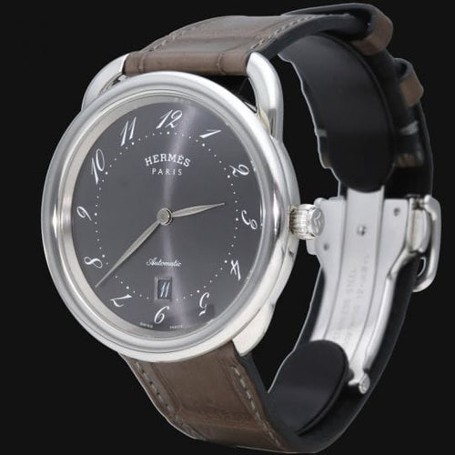 Montre Hermès Arceau - Montre en acier 58 Facettes MT46092