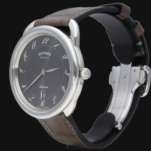 Montre Hermès Arceau - Montre en acier 58 Facettes MT46092