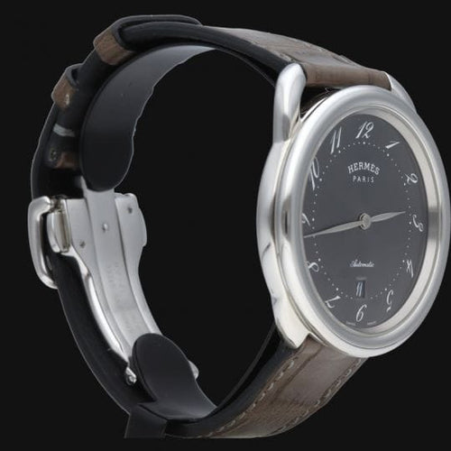 Montre Hermès Arceau - Montre en acier 58 Facettes MT46092