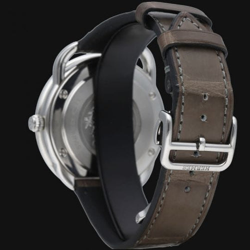 Montre Hermès Arceau - Montre en acier 58 Facettes MT46092
