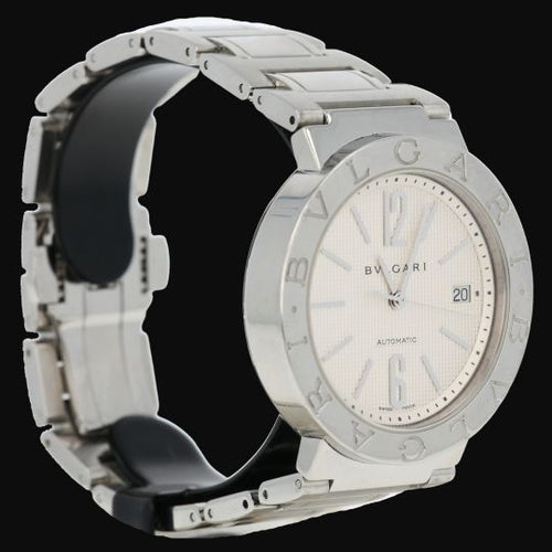 Montre Bulgari - Montre Bulgari en acier 58 Facettes MT46049