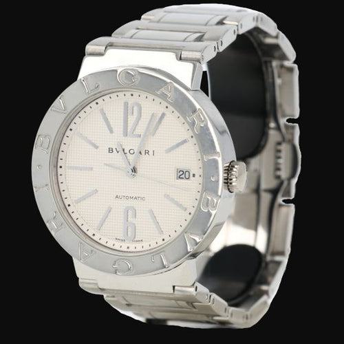 Montre Bulgari - Montre Bulgari en acier 58 Facettes MT46049