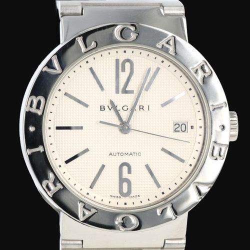 Montre Bulgari - Montre Bulgari en acier 58 Facettes MT46049